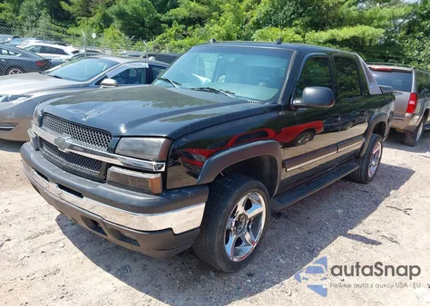 2005 Chevrolet Avalanche 1500 Lt из США, поврежденный, VIN 3GNEK12Z85G210938